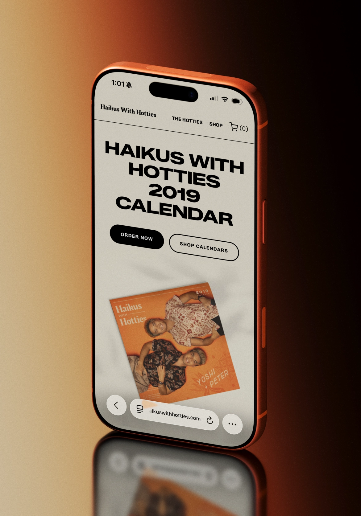 Haikus With Hotties calendar series