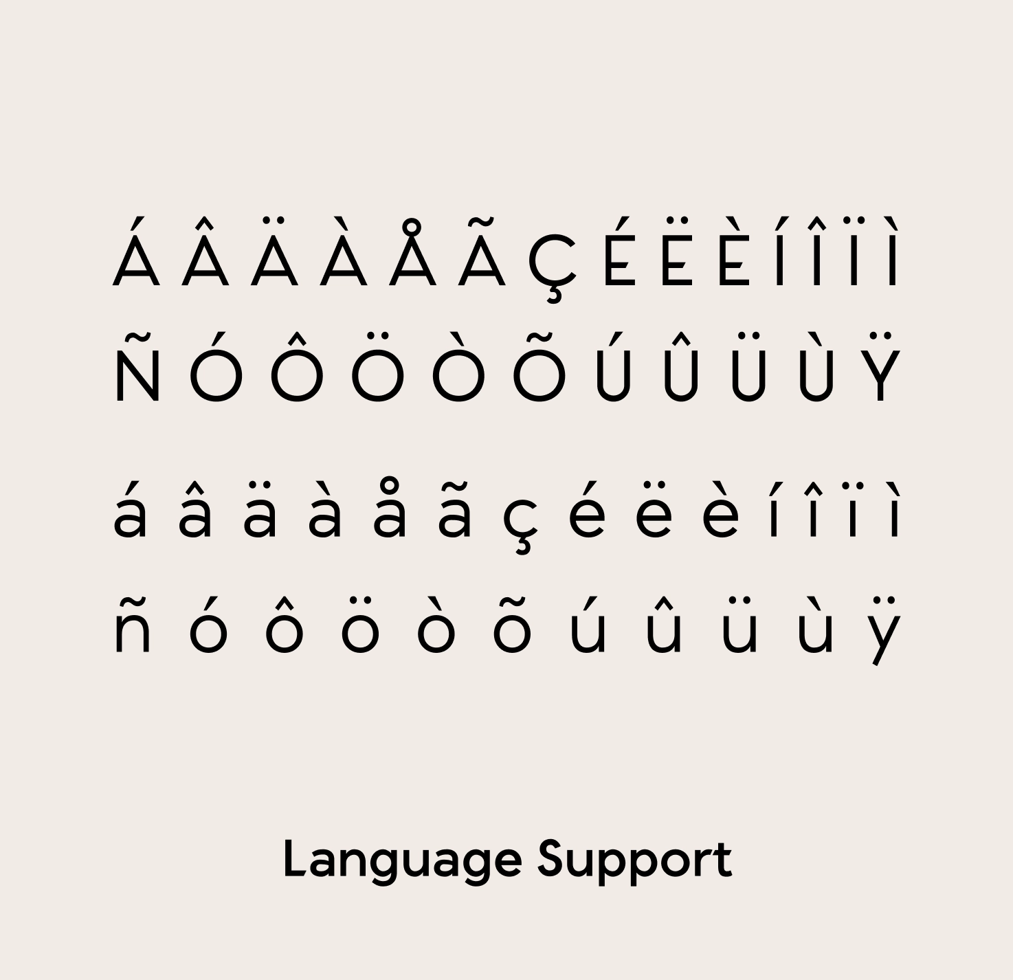 Monorail typeface | Amanda Lui