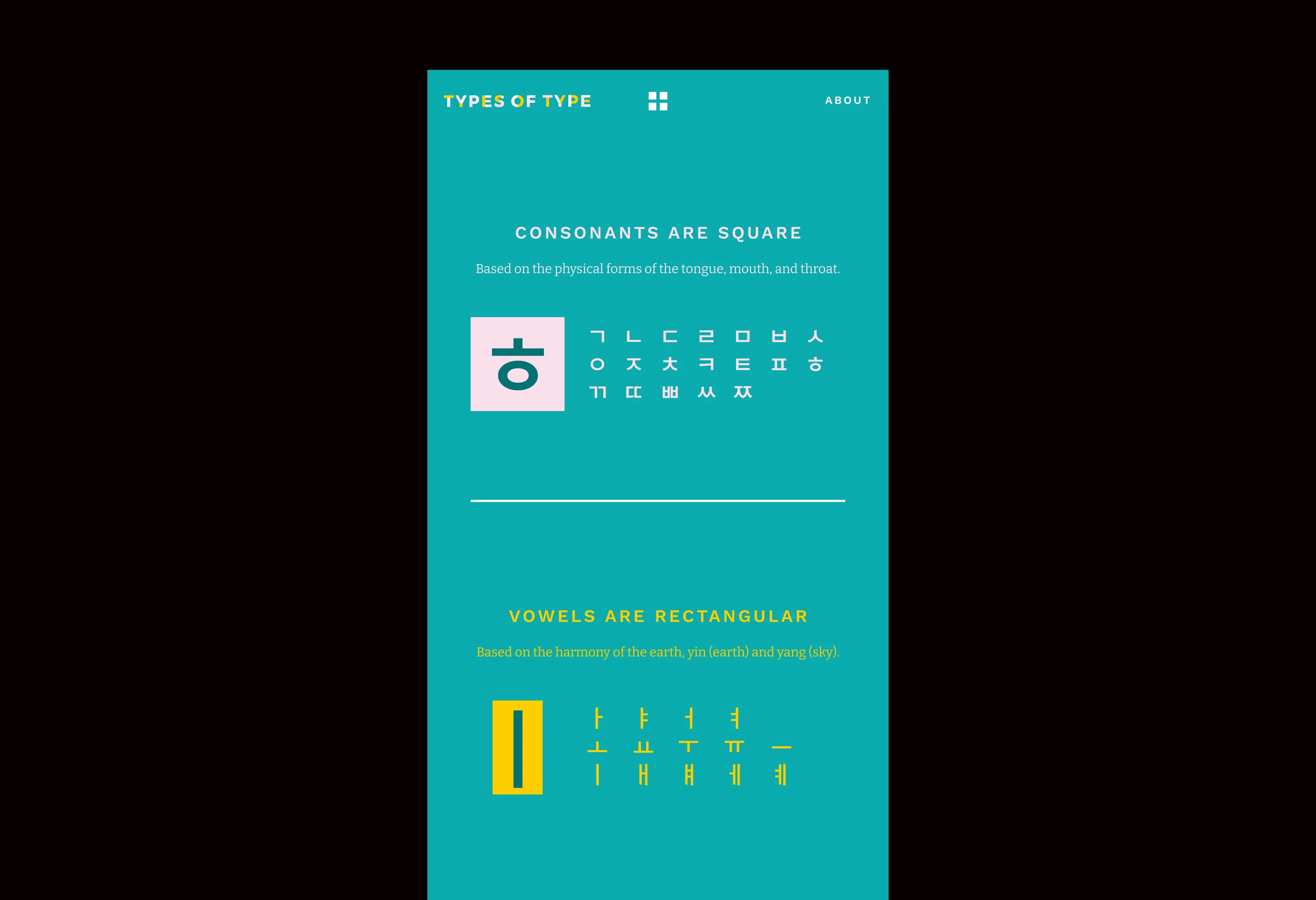 Types of Type | Amanda Lui